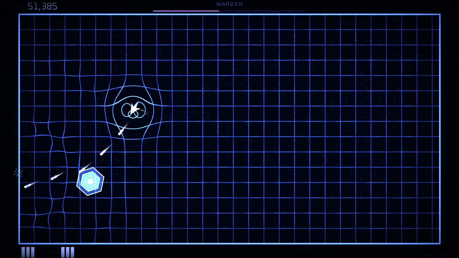 PULSE//ZERO rendered in the blue Blueprint display mode